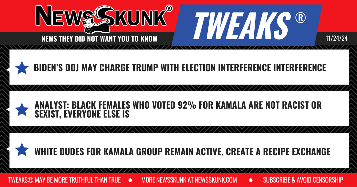 24 11 24 1RD DOJ Charging Interference Interference; Black Females Only Group Not Racist; White Dudes For Kamala Recipes