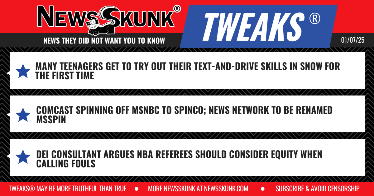 25 01 07 1RD Teens Text and Drive in Snow; MSSpin Network; NBA Fouls Consider Equity