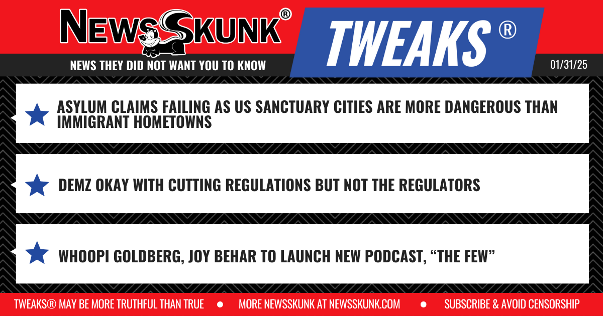 25 01 31 1RD Asylum Claims Fail; Demz Keep Regulators; The Few