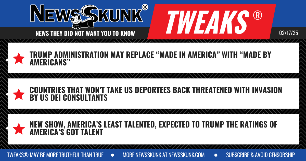 25 02 17 1BD Made by Americans; Deportees or DEIs; America's Least Talented