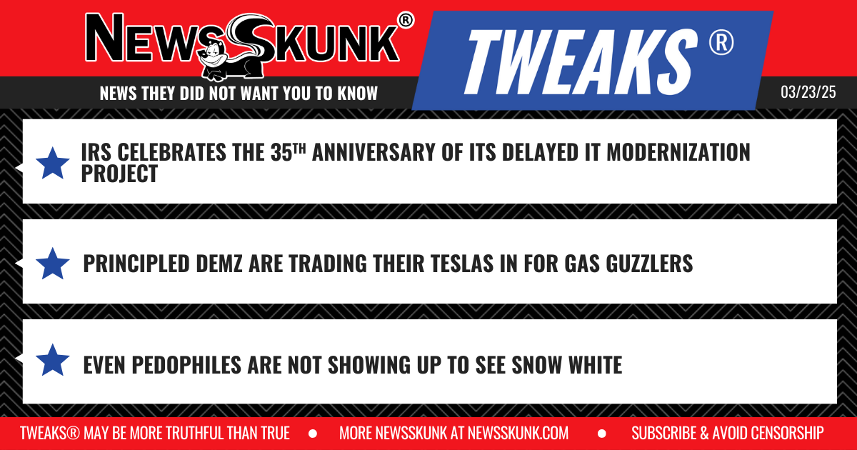 25 03 23 1RD IRS 35th IT Anniversary; Demz Trading Teslas; Pedophiles Not Seeing Snow White