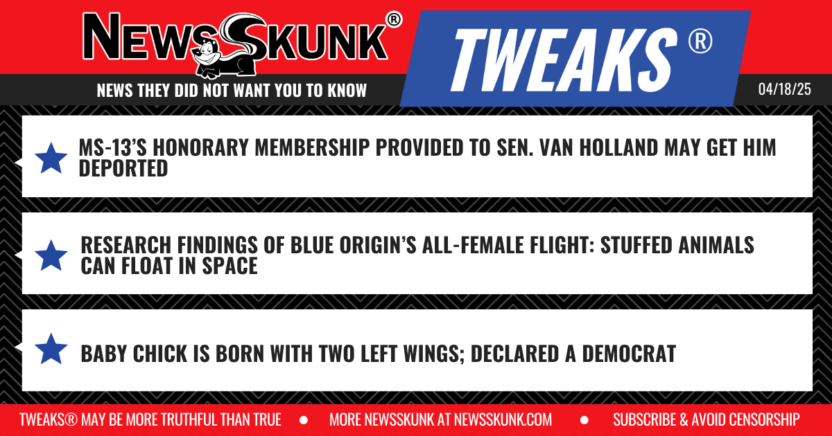 25 04 18 1RD Van Holland MS 13 Member; Blue Origin Findings; Baby Chick Has Two Left Wings