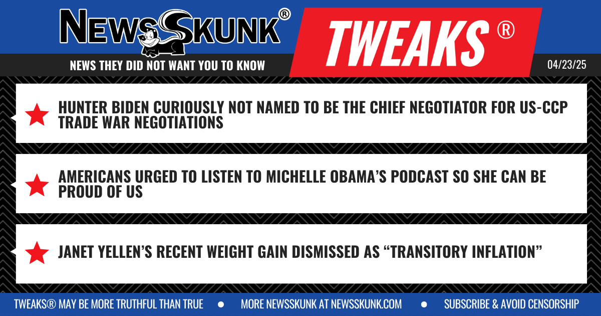 25 04 23 1BD Biden Not the US Negotiator; Michelle Podcast Listening Urged; Yellen Weight Gain is Transitory Inflation