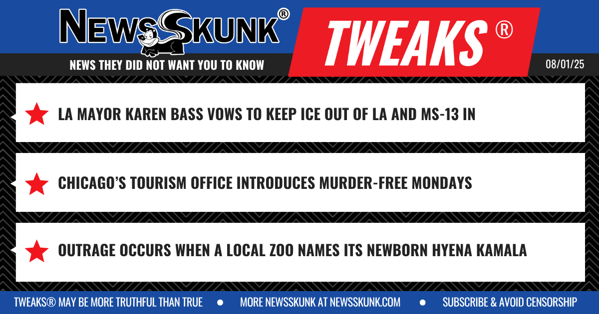 25 08 01 1BD Bass Out MS 13 in; Chicago Murder Free Mondays; Zoo Names Hyena Kamala