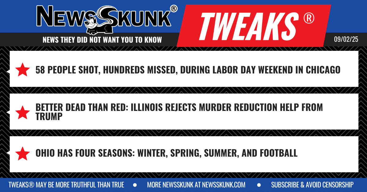 25 09 02 1BD 58 Shot, Hundreds Missed in Chicago; Illinois Better Dead than Red; Ohio;s Seasons Include Football