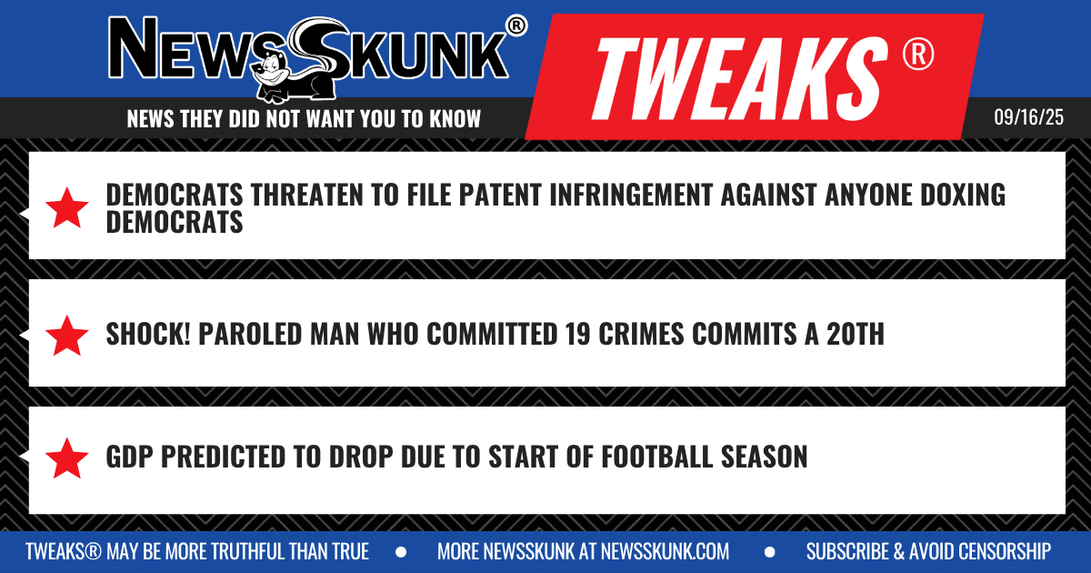 25 09 16 1BD Demz Patented Doxing; Man Who Committed 19 Crimes Commits 20th; GDP to Drop Due to Football Season