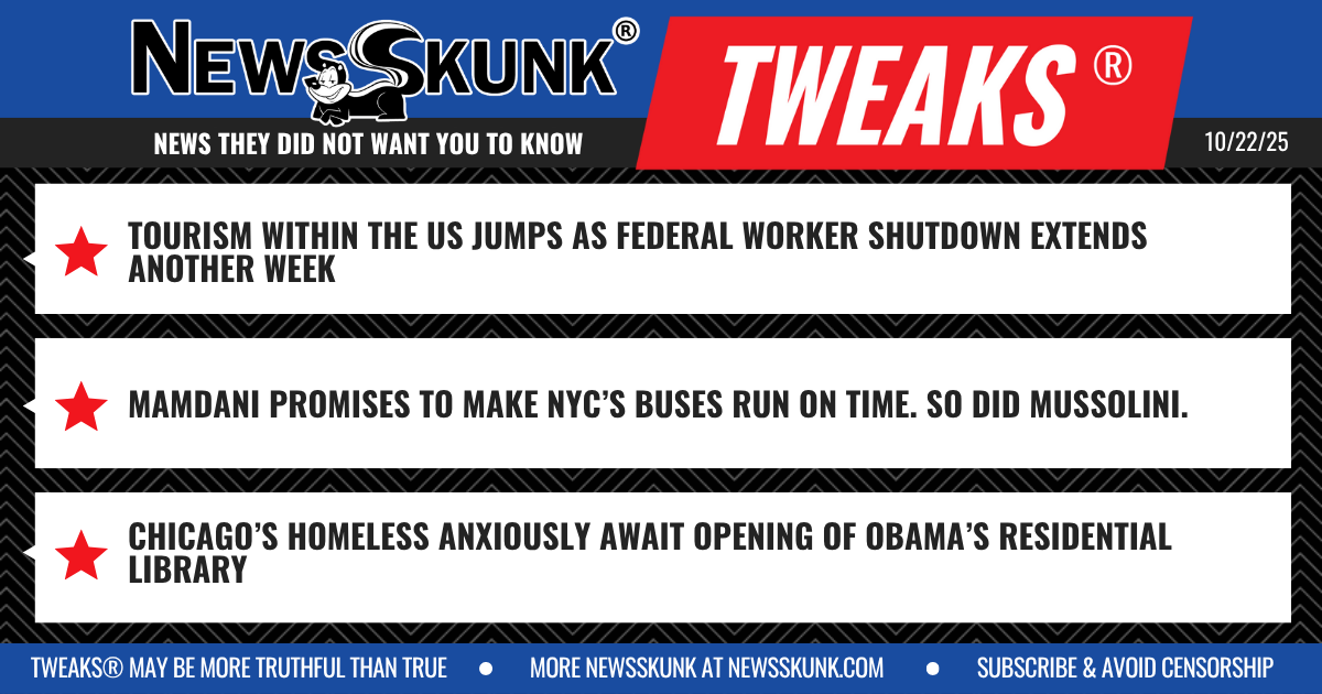 25 10 22 1BD Tourism Up By Fed Workers; Mamdani, Mussolini Make Promises Buses on Time; Homeles Wait on Obama Residential Library