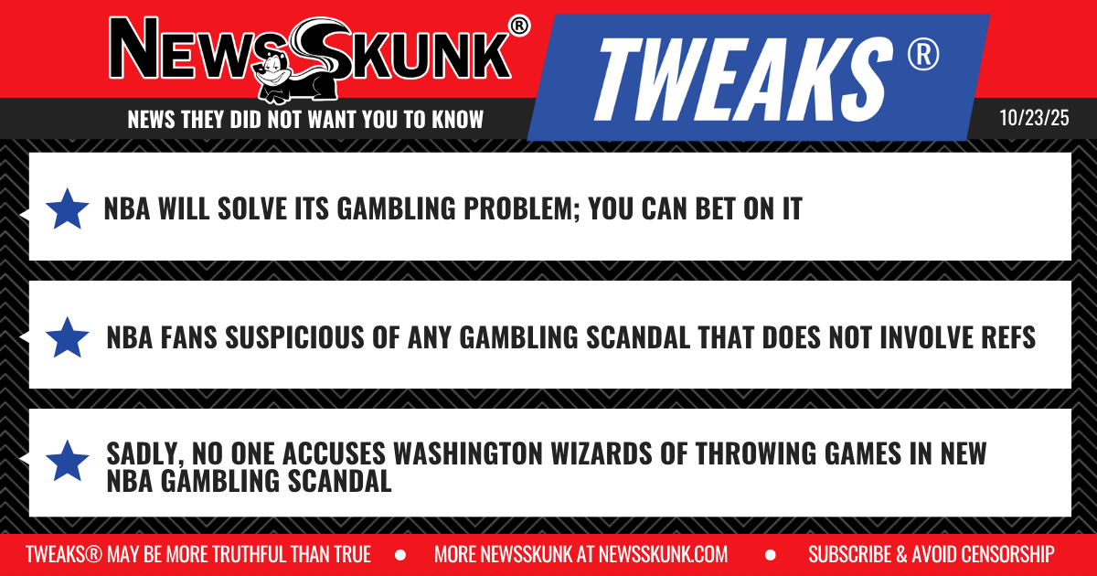 25 10 23 1RD Bet on NBA Solving Gambling Problem; Fans Suspicious if NBA Refs Not Involved; Washington Wizards Not Accused of Cheating