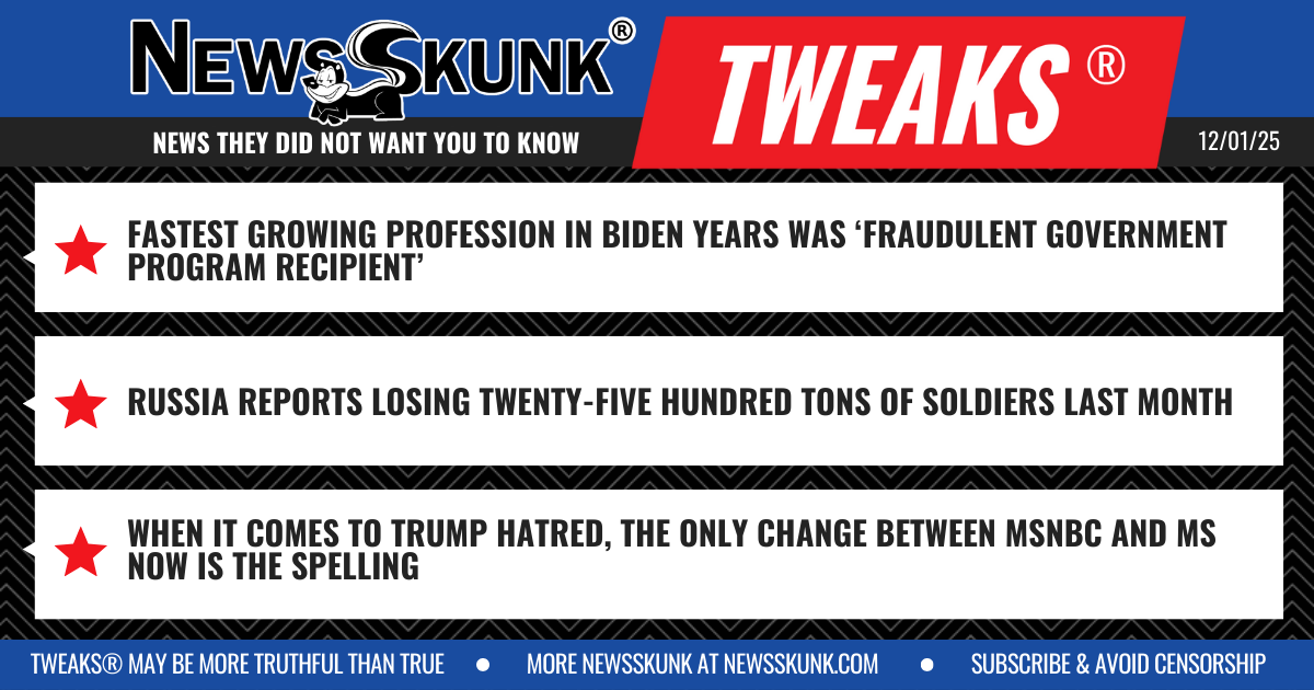 25 12 01 25 1BD Fraudster Fastest Growing Job In Biden Years; Russia Reports Soldier Losses by Tonnage; MS NOW a New Way to Spell NBC