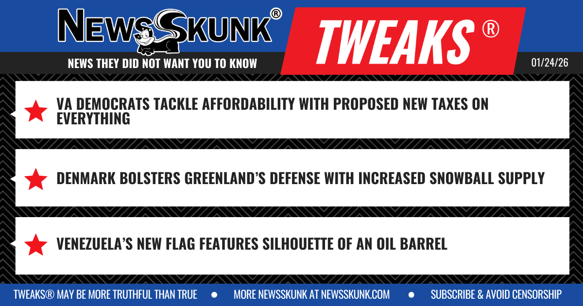 26 01 24 1BD VA Demz Affordability Taxes; Denmark Sends Greenland Snowballs; Oil Barrel on New Venezuelan Flag