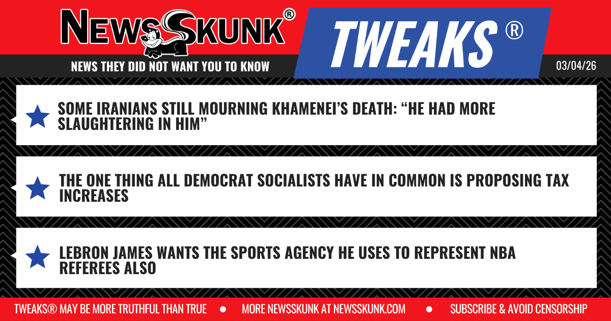26 03 04 1RD Khamanei Had More Slaughtering In Him; All Dem Socialists Proposing Tax Increases; LeBron James Wants His Agency to Represent Refs Also