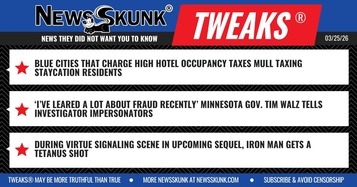 26 03 25 1BD Blue Cities to Tax Staycationers; Walz Lears a Lot About Fraud; Iron Man Gets a Tetanus Shot