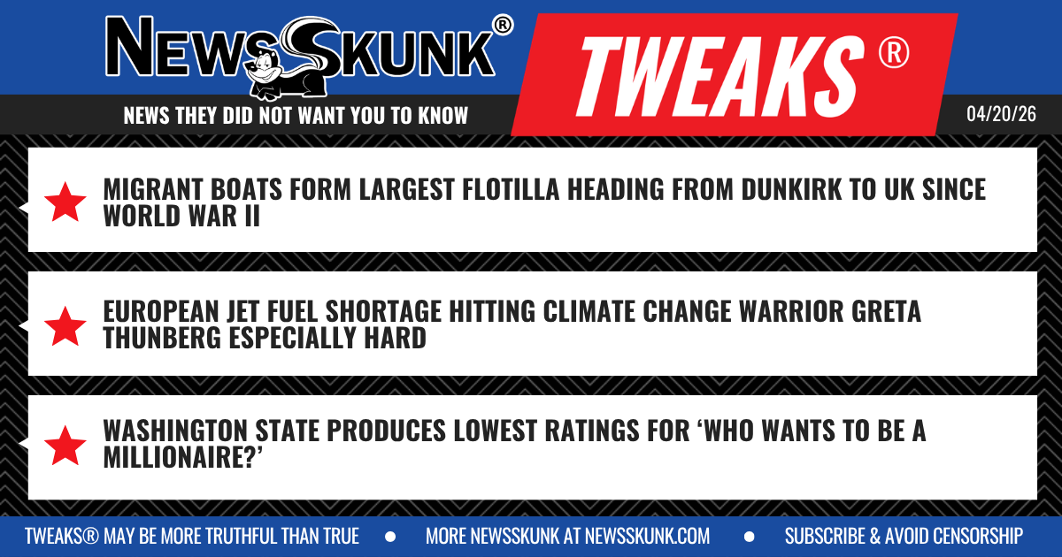 26 04 20 1BD Migrant Flotilla Leaves Dunkirk; Jet Fuel Prices Bite Greta Thunberg Hard; Washington State Low Ratings for Who Wants to Be a Millionaire