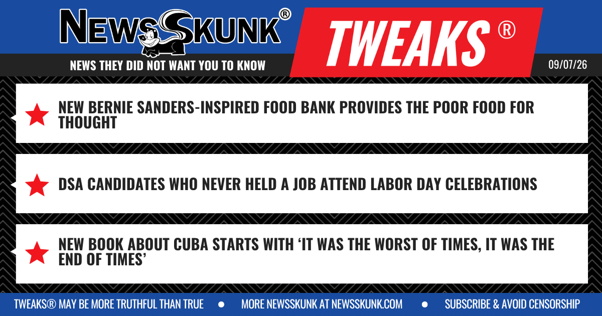 26 09 07 1BD Bernie Sanders Inspired Food Bank Gives Food for Thought; Unemployed DSA Candidates Celebrate Labor Day; Cuba Best of Times End of Times