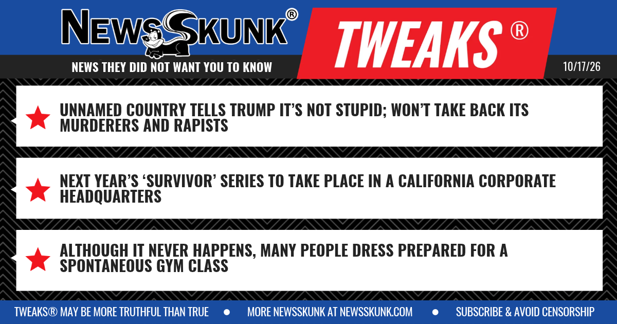 26 10 17 1BD Country Won't Take Back Its Rapists; New Survivor to be in California Headquarters; People Prepared for Spontaneous Gym Class